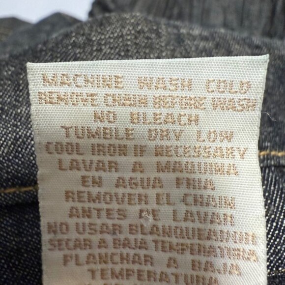 Baby Phat Womens Denim Jumpsuit Short Sleeve 100% Cotton Capri Length 18 Y2K - Picture 15 of 16